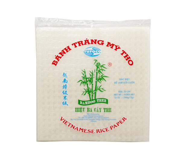 Bamboo Tree Square Rice Paper 22Cmx44x12Oz