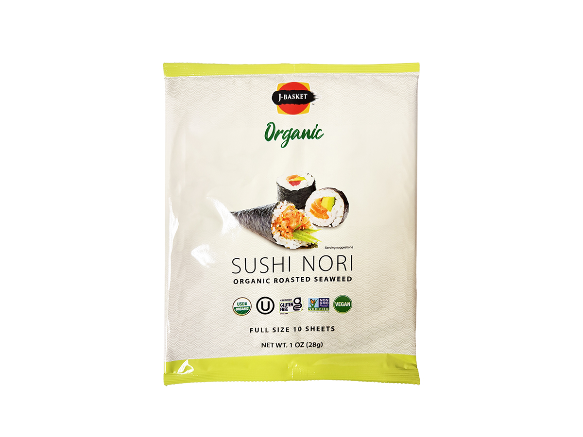 16855 - JB ORGANIC SUSHI NORI WRAP 12x10oz (011152880471)