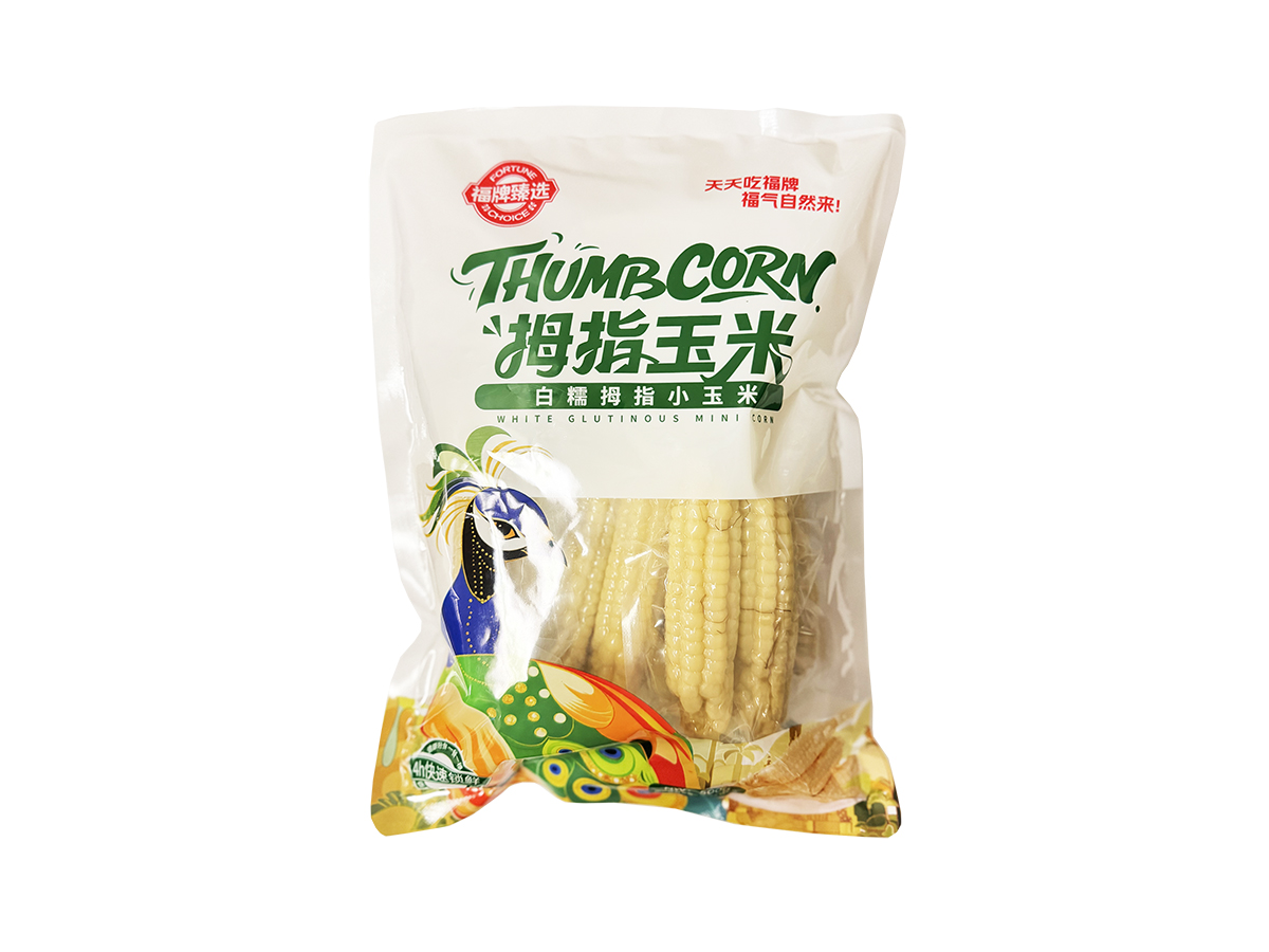 17103 - FORTUNE WHITE GLUTINOUS MINI CORN 20x500g (BW101) (6978186301751)