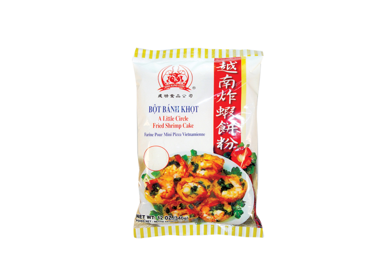 20022 - 2V CIRCLE SHRIMP CAKE (BANH KHOT) 45x12oz