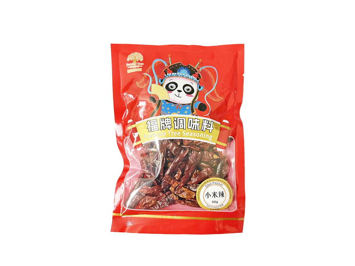 21509 - FORTUNE DRIED CHILI PEPPER [S] 60x50g (FTL011) (16978186301444)