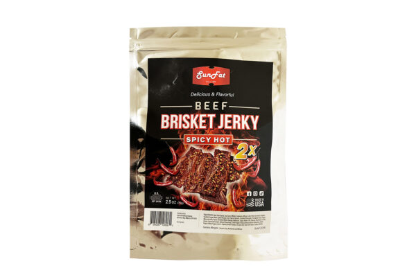 Sf Premium (Brisket) Jerky (2X Spicy)