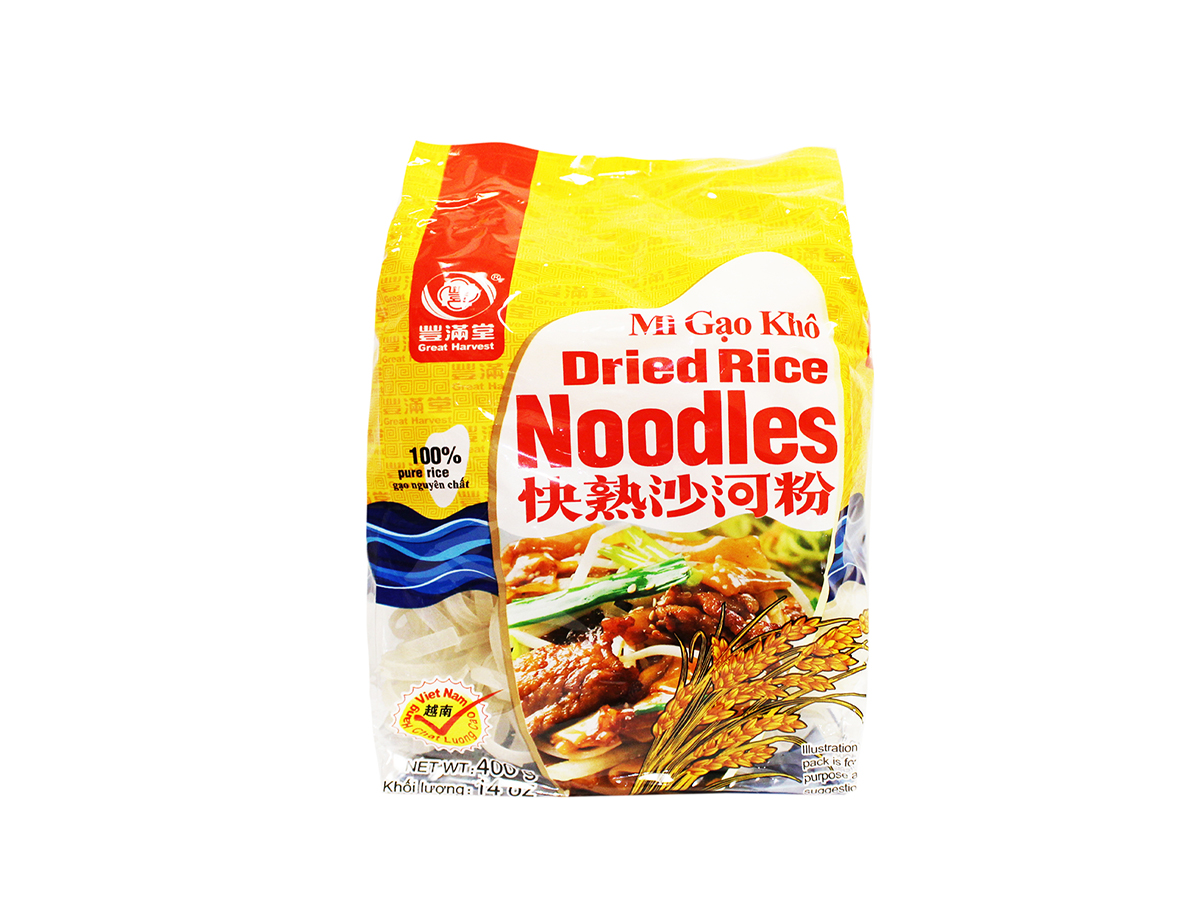 30314 - GH DRIED RICE NOODLES (MI GAO KHO) 16x400g