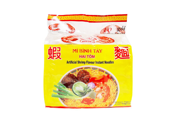 2 SHRIMP INSTANT NOODLE (FAMILY PACK)