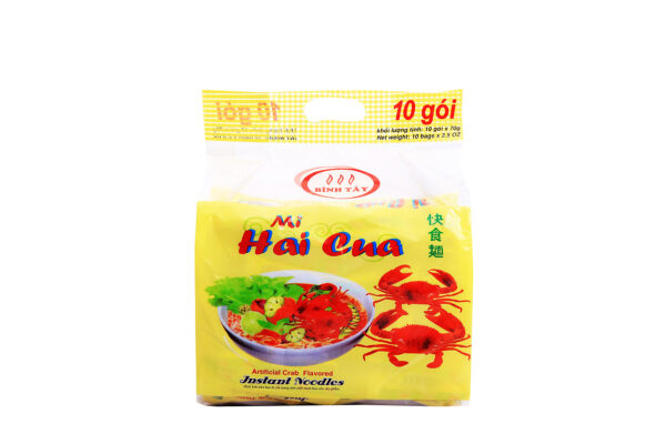 2 CRAB INSTANT NOODLE (FAMILY PACK)