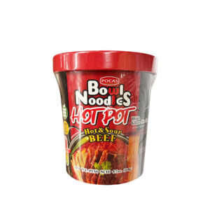 POCAS BOWL HOT POT HOT & SOUR BEEF NOODLE
