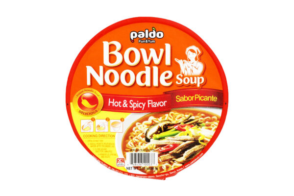 PALDO BOWL HOT & SPICY NOODLE