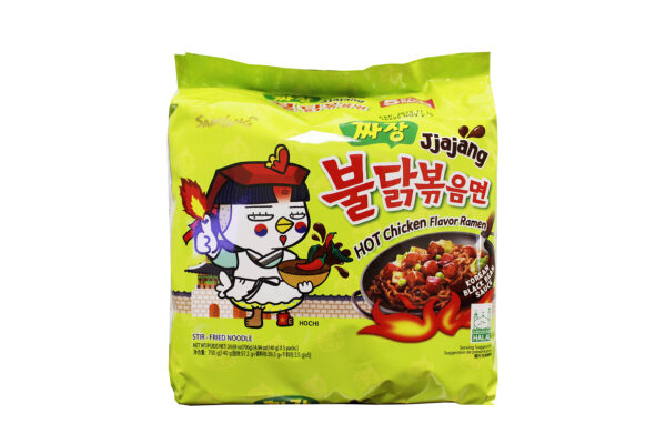 SY (BLACK BEAN) HOT RAMEN (FAMILY PACK)