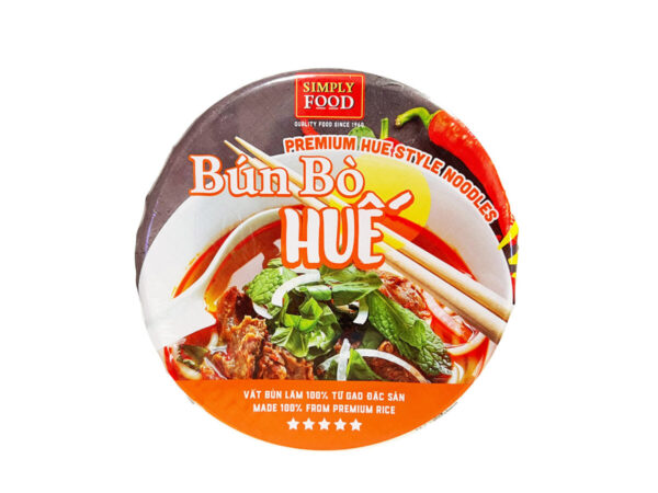 SIMPLY FOOD SPICY BEEF NOODLE (BUN BO HUE)