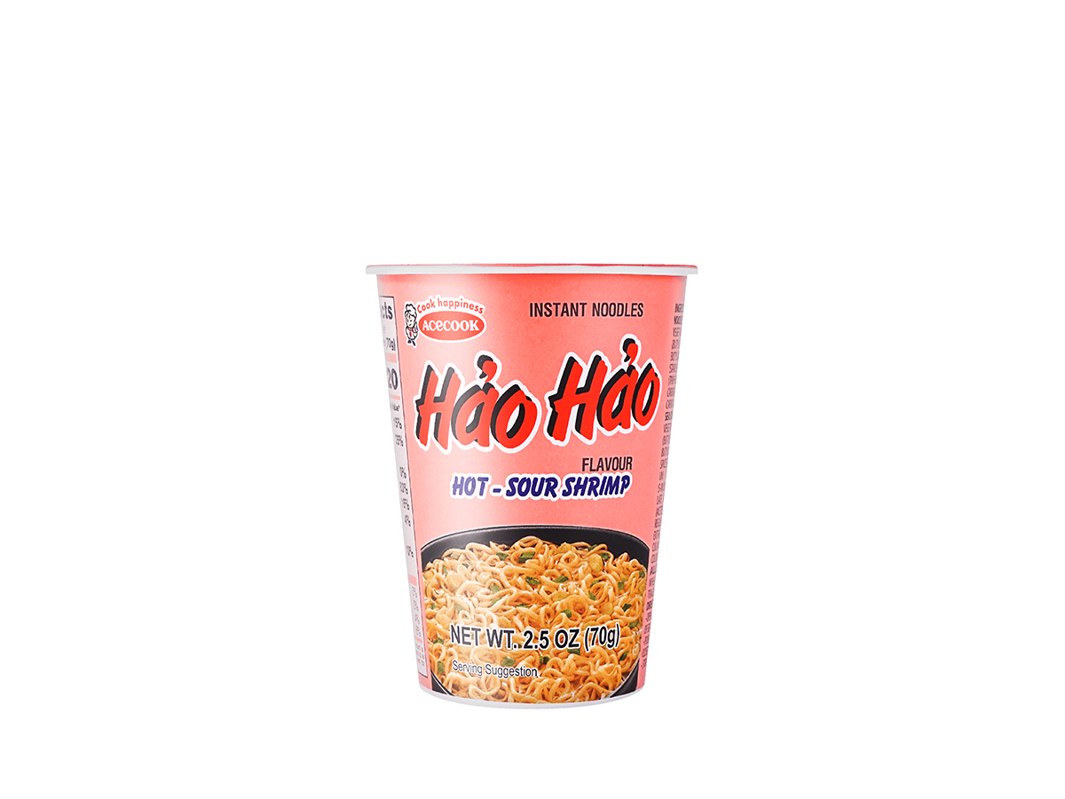 33752 - HAO HAO HOT & SOUR SHRIMP (CUP) 12x2