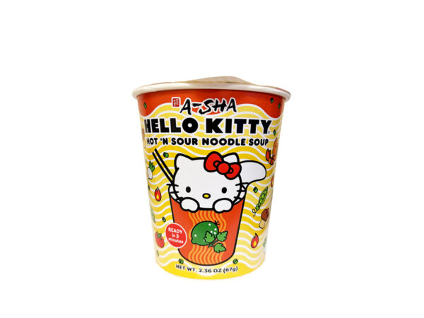 ASHA HELLO KITTY (CUP) HOT & SOUR NOODLE