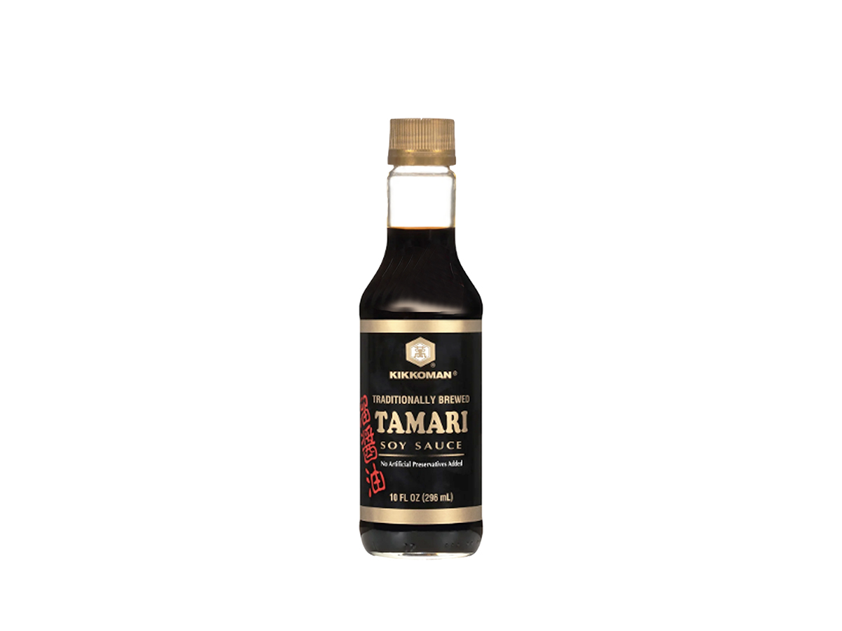 40338 - KIKKOMAN SOY SAUCE TAMARI 6x10oz (041390008023)