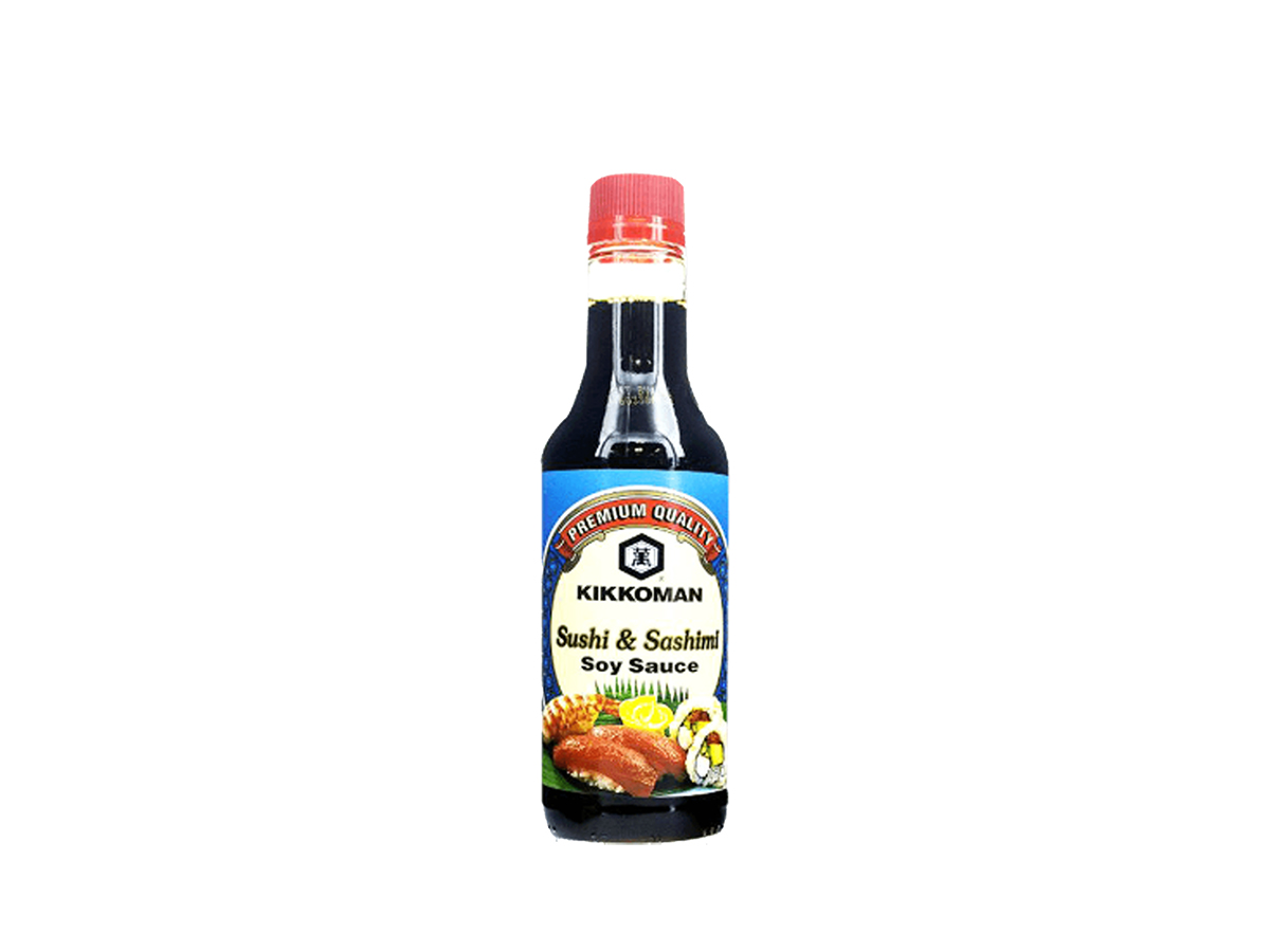 40345 - KIKKOMAN SOY SAUCE SUSHI & SASHIMI 12x10oz (041390004605)