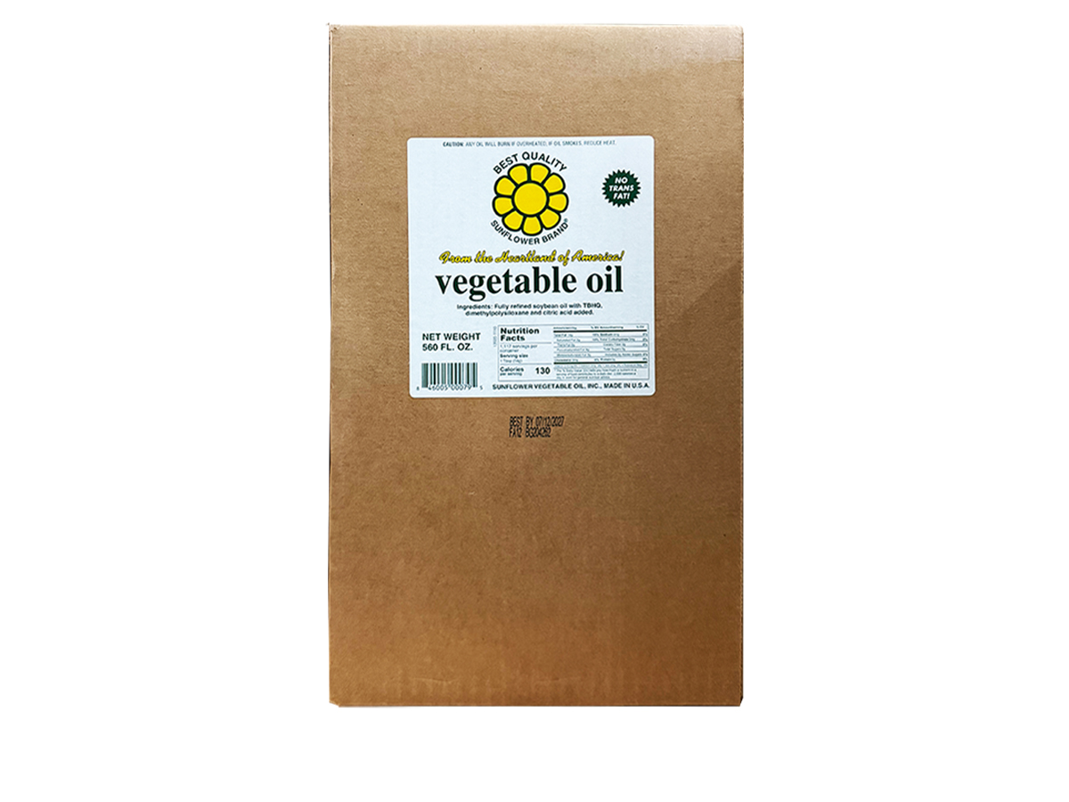 40485 - SUNFLOWER VEGETABLE OIL [XL] 1x560oz (846005000795)