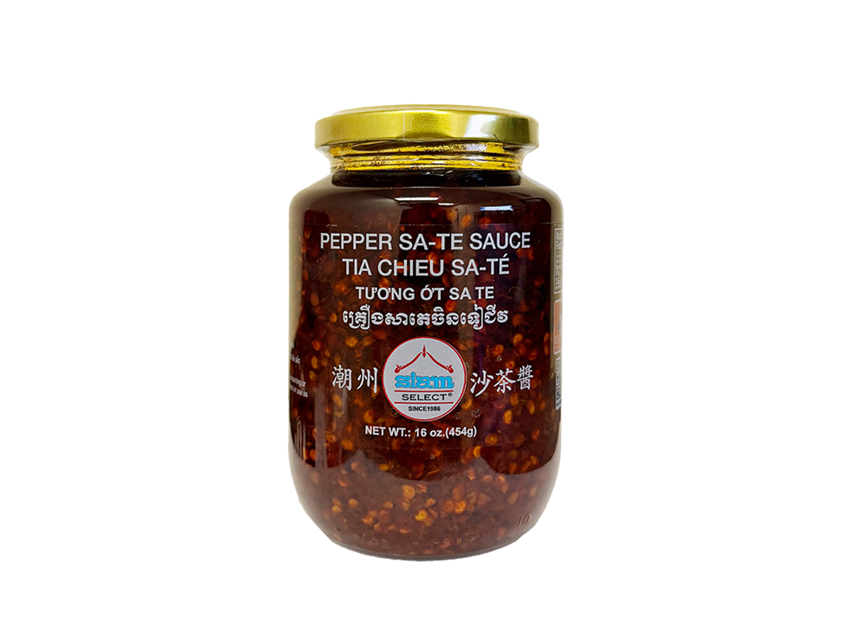 41220 - SIAM SELECT PEPPER SATE SAUCE [L] 24x16oz (8855363001919)
