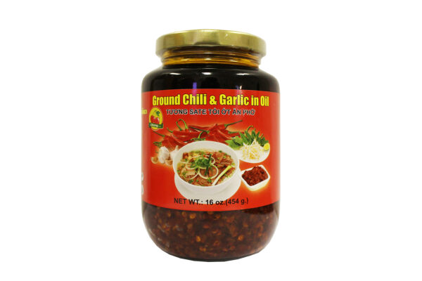 Cherry Ground Chili & Garlic Oil [L]