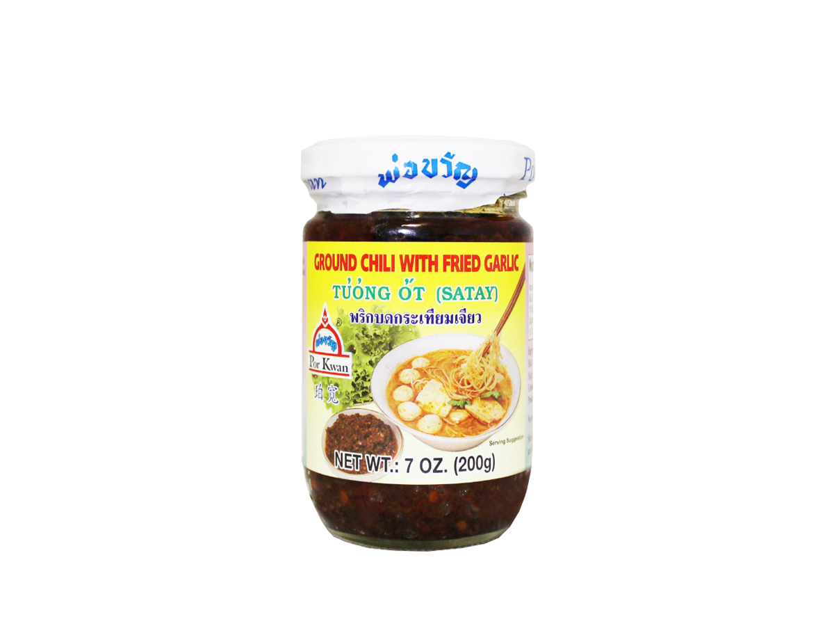 41291 - PK GROUND CHILI FRIED GARLIC [S] 24x7oz
