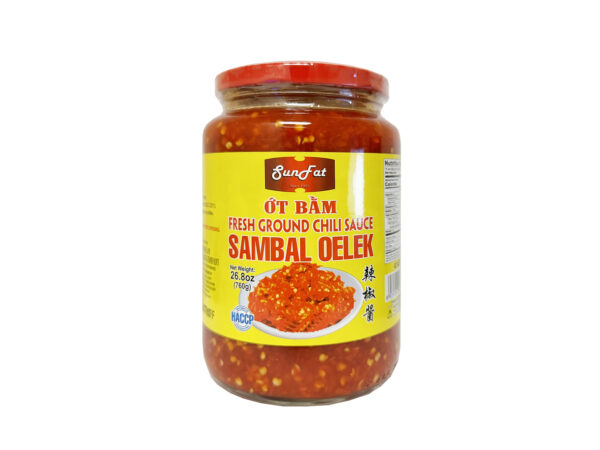 Sf (Sambal Oelek) Ground Red Chili Sauce [L]