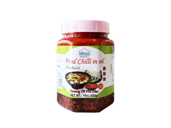 SIAM SELECT FRIED CHILI IN OIL (PLASTIC JAR)
