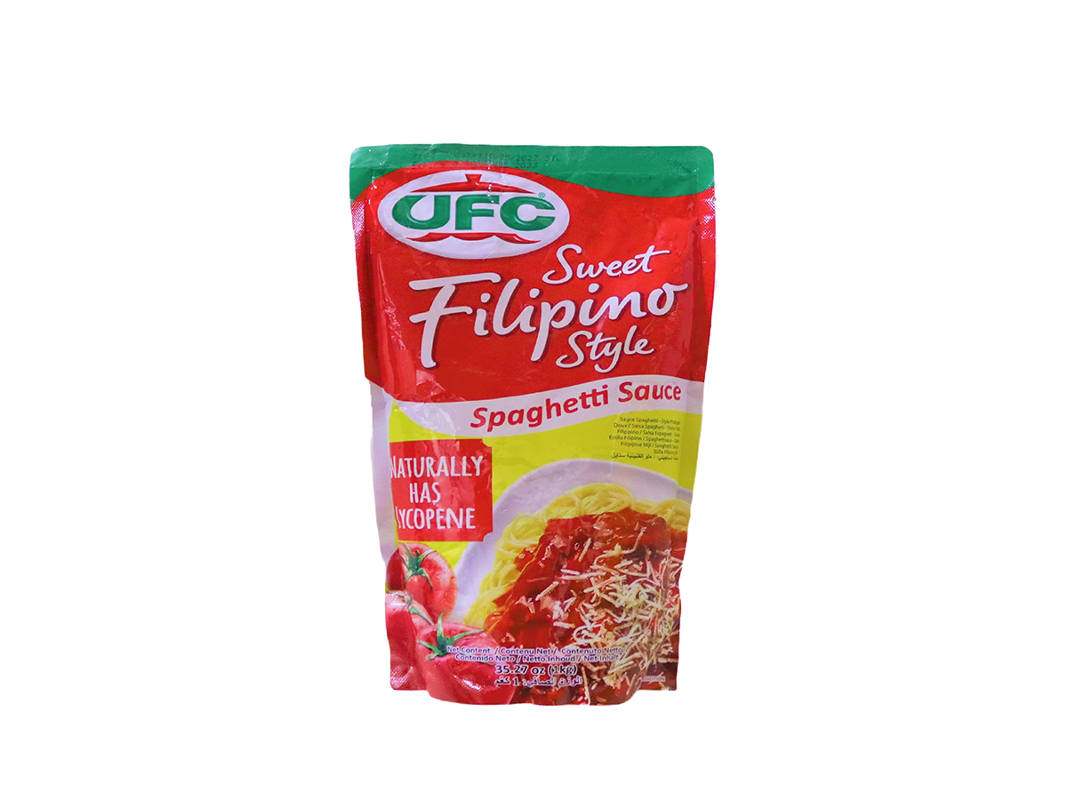 43500 - UFC FILIPINO STYLE SPAGHETTI SAUCE 12x1kg (014285001935)