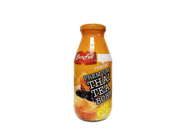 SF THAI TEA (BOBA) DRINK (GLASS BOTTLE)
