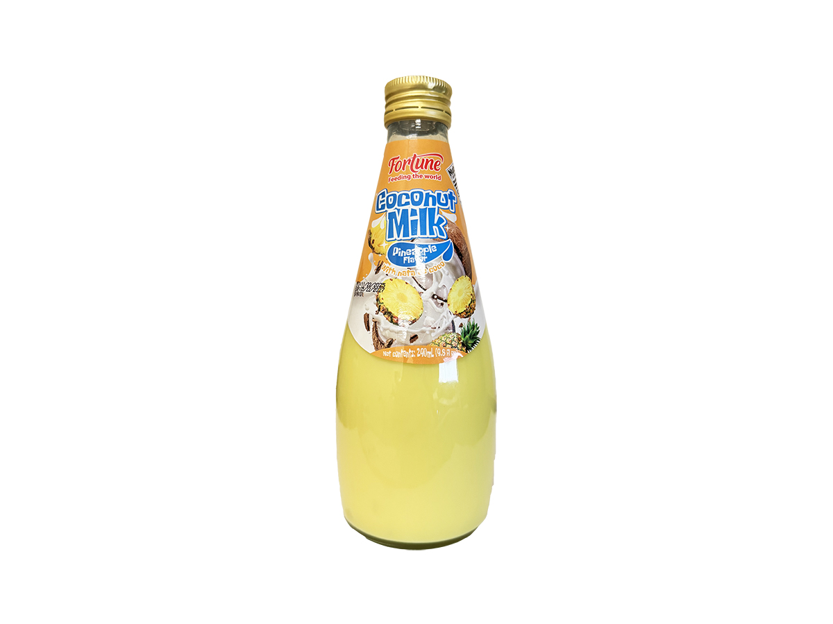 61054 - FORTUNE (PINEAPPLE) COCONUT MILK DRINK 24x290ml (FYN005) (8935330243112)