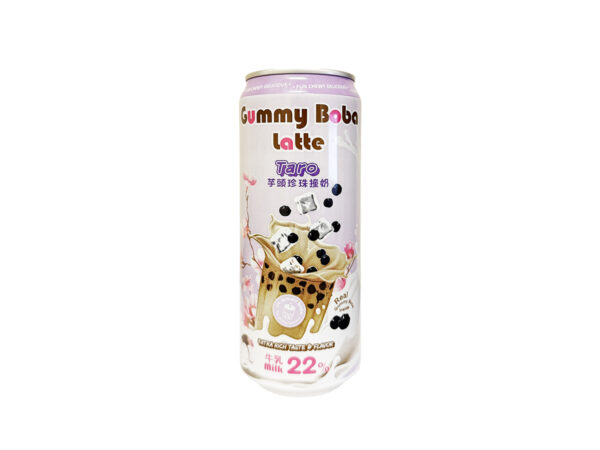 GUMMY BOBA TARO MILK TEA