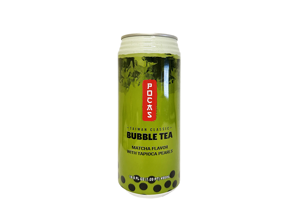 61672 - POCAS BUBBLE TEA MATCHA 24x16