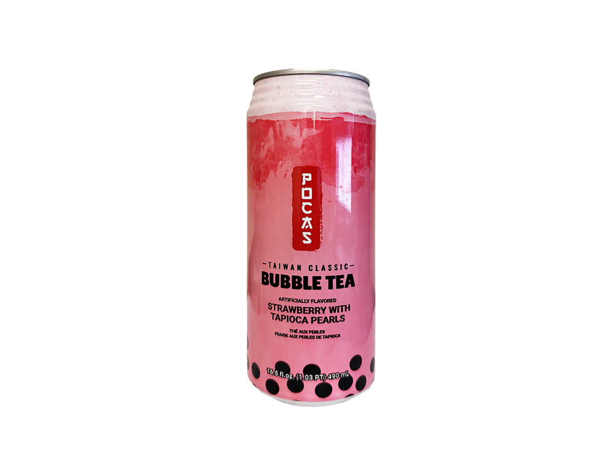 61675 - POCAS BUBBLE TEA STRAWBERRY 24x16