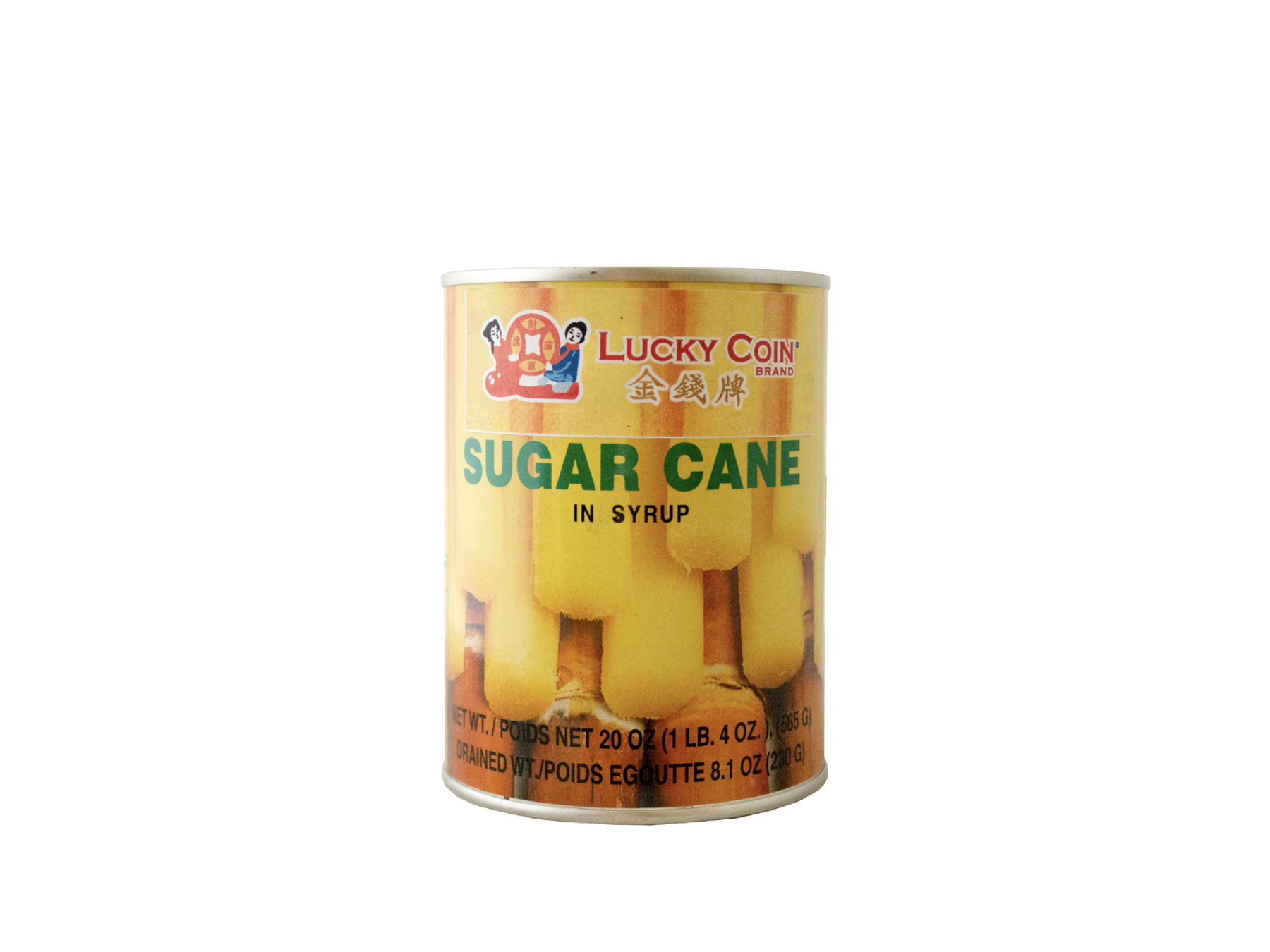 65023 - LC SUGAR CANE IN SYRUP 24x20oz