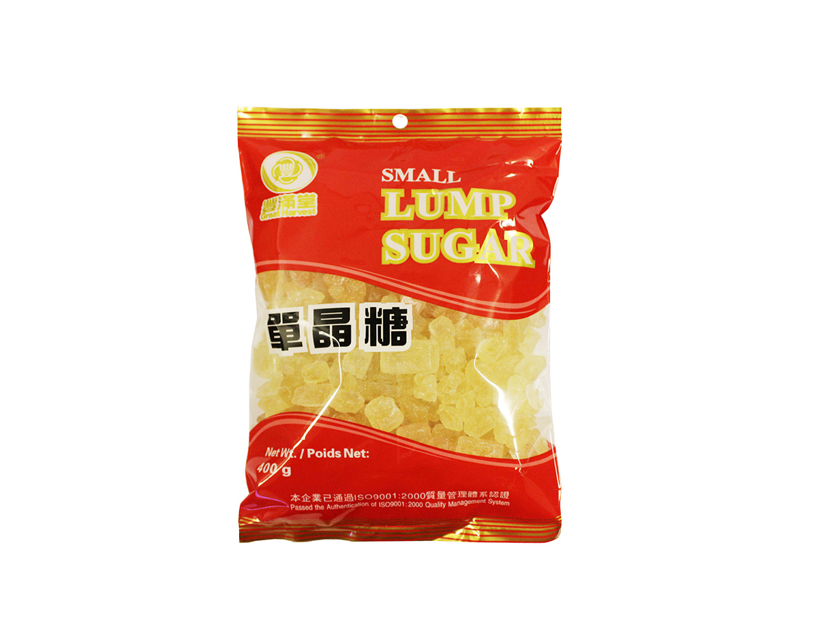 65767 - GH YELLOW ROCK SUGAR (SMALL LUMP) 50x400g (6932746142666)