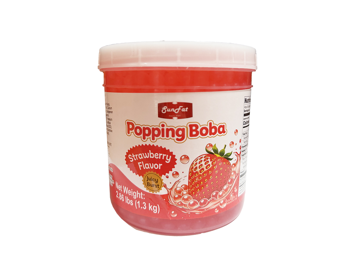 66873 - SF POPPING BOBA (STRAWBERRY) 12x45