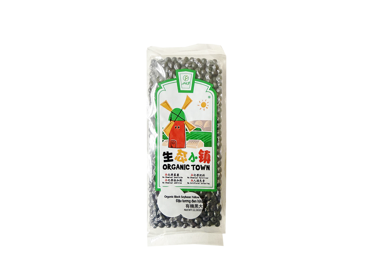68001 - OT ORGANIC BLACK SOYBEAN WITH YELLOW KERNEL 30x350g (041816100188)