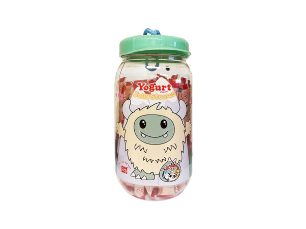 ABC YETI YOGURT JELLY STRAWS (JAR)