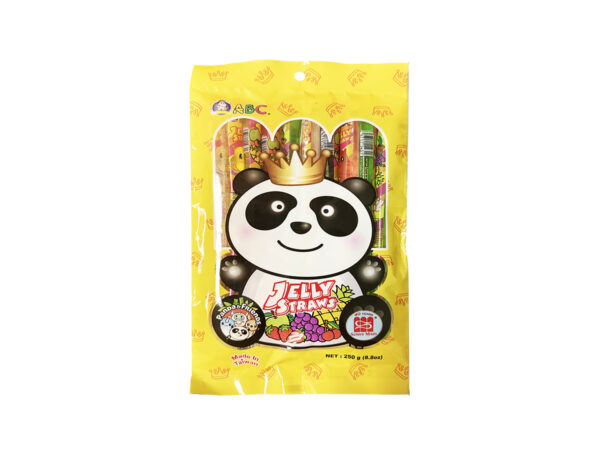 ABC PANDA JELLY STRAW (BAG)