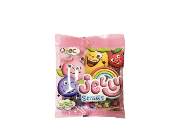 ABC Q JELLY STRAWS (BAG)