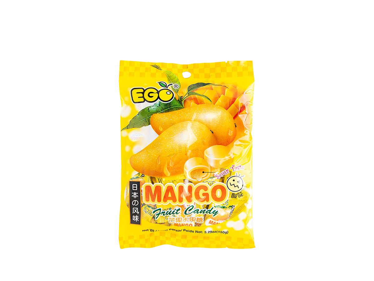 70523 - EGO MANGO FRUIT CANDY 30x150g (029173095590)