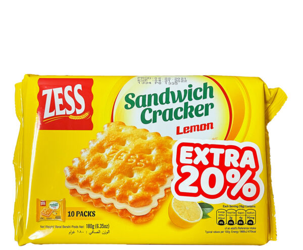 Zess Lemon Cracker Sandwich