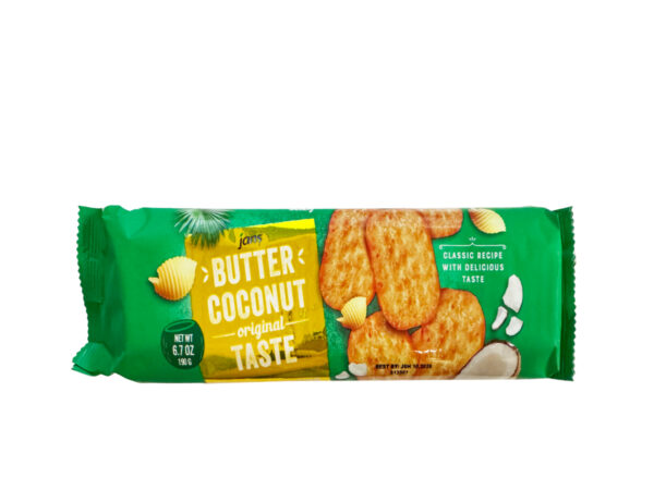 JANS BUTTER COCONUT CRACKER