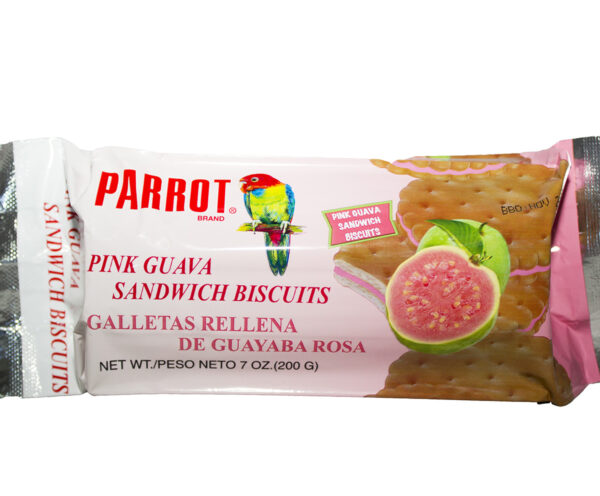 Parrot Pink Guava Sandwich Biscuit