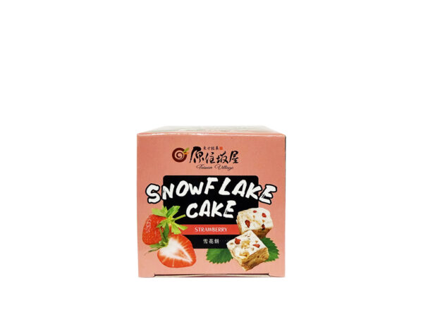 SNOWFLAKE CAKE STRAWBERRY