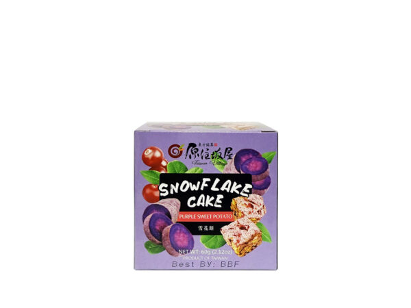 SNOWFLAKE CAKE PURPLE SWEET POTATO