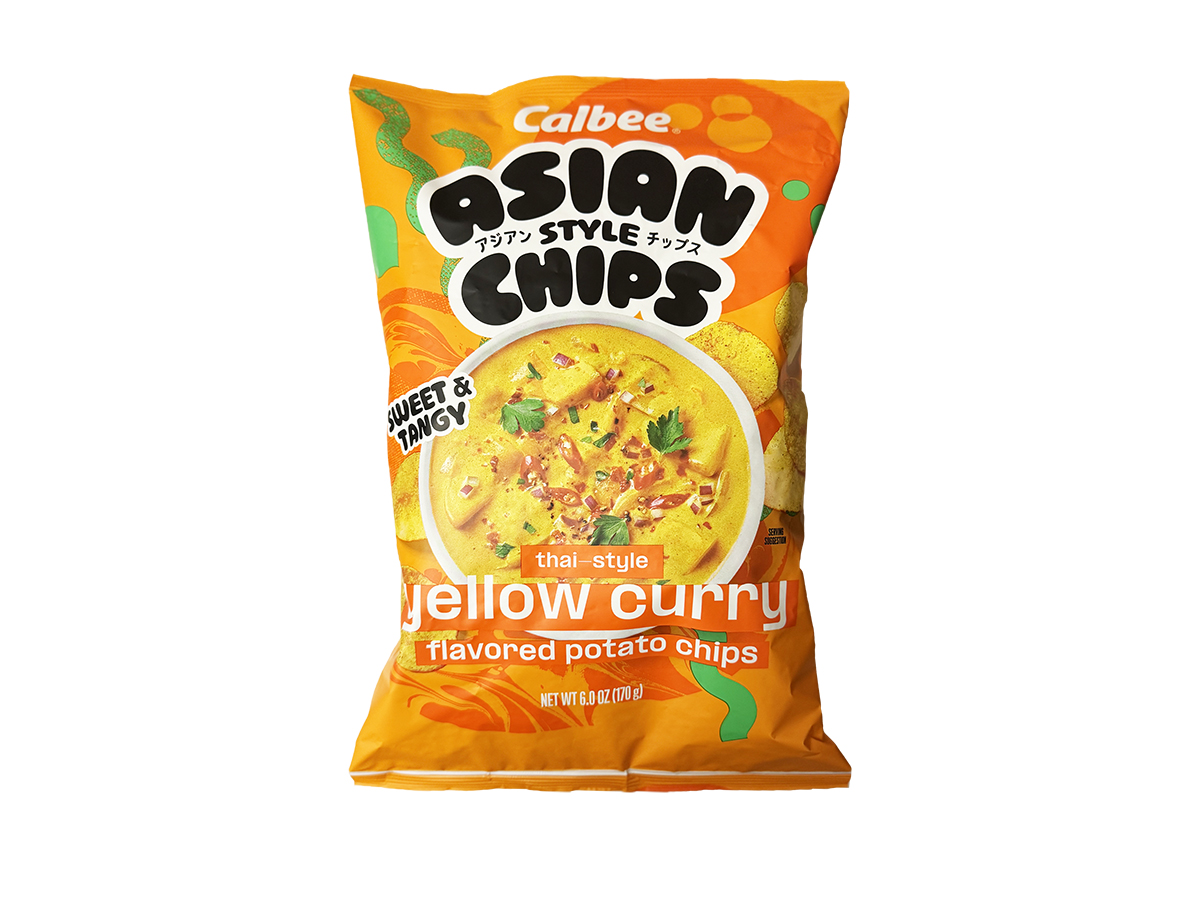 71203 - CALBEE STYLE CHIPS (THAI YELLOW CURRY) 12x6oz (071146009547)