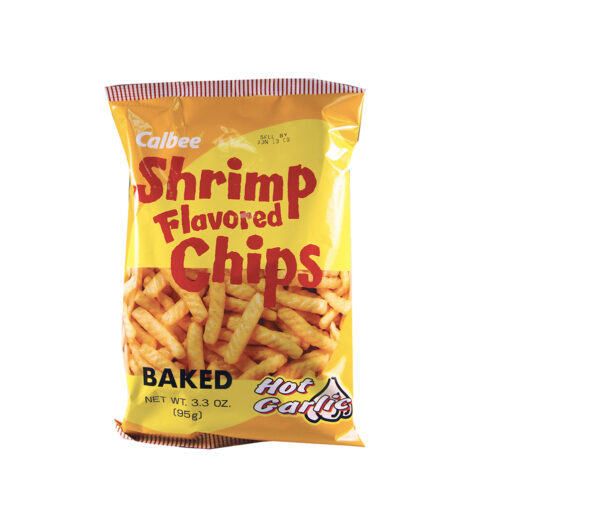 Calbee Hot Garlic Shrimp Chip