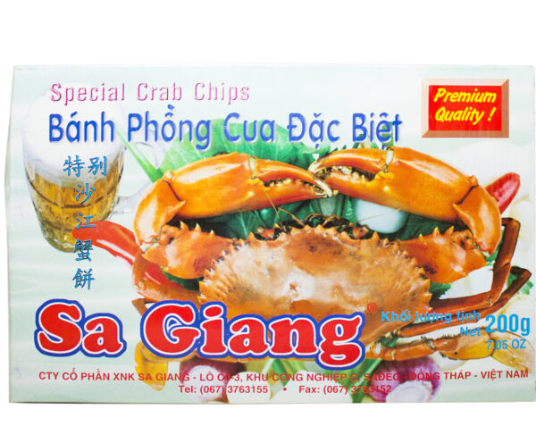 Sa Giang Crab Chip (Banh Phong Cua)