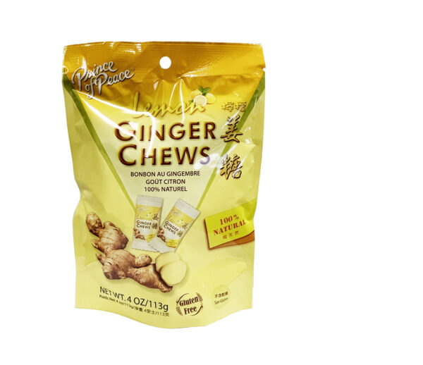 Pop Lemon Ginger Chew