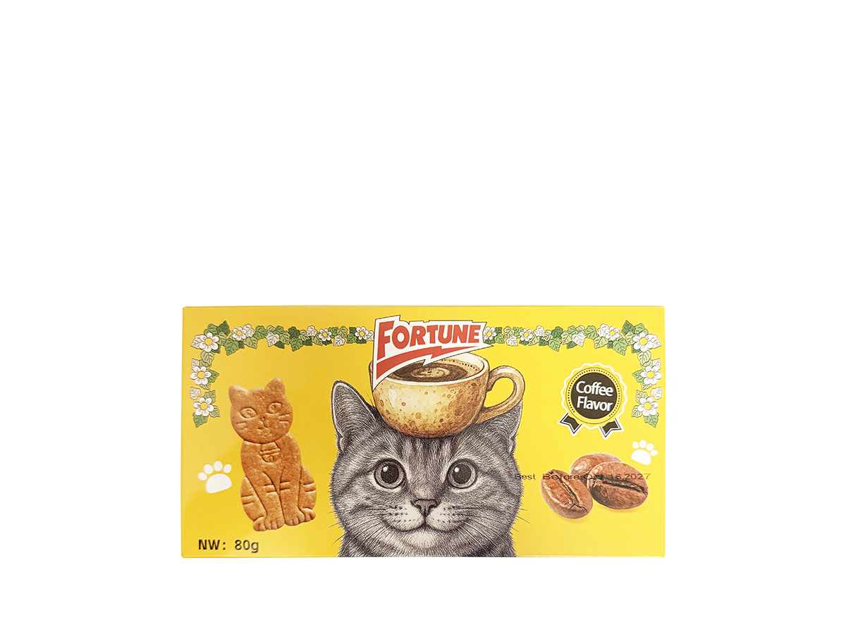 73700 - FORTUNE COFFEE BISCUITS 36x80g (FGF002) (6978186301836)