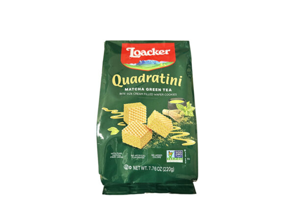 LOACKER QUADRATINI MATCHA WAFER