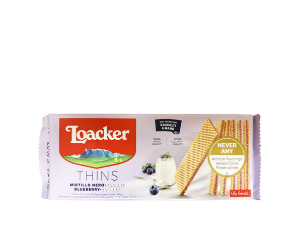 LOACKER PREMIUM WAFER BLUEBERRY YOGURT