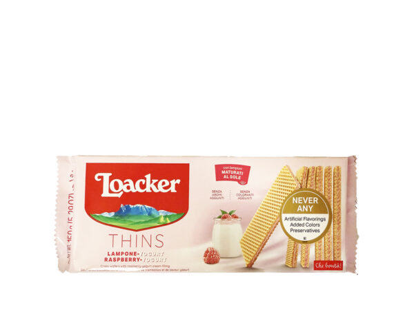 LOACKER PREMIUM WAFER RASPBERRY YOGURT